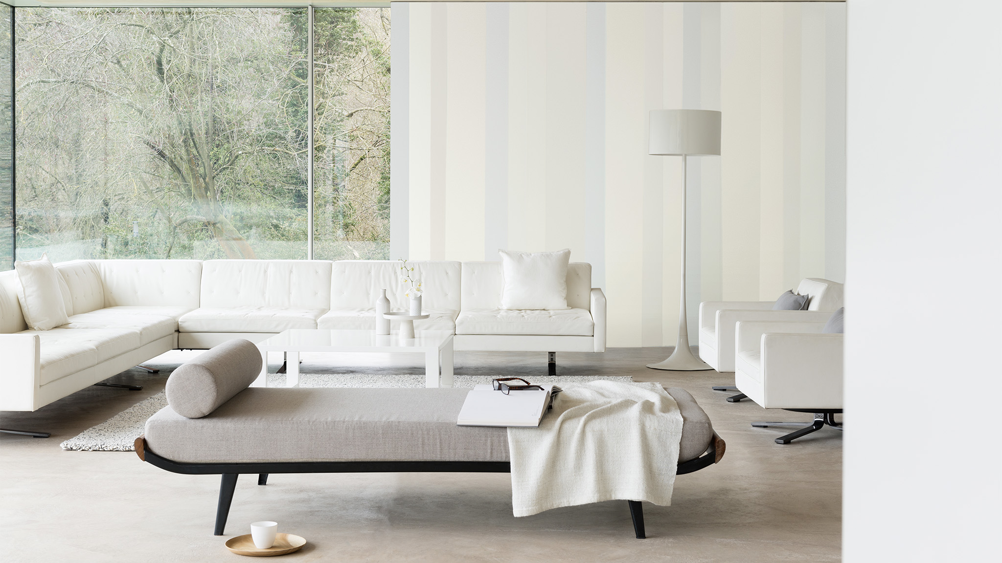 phối màu phòng khách Dulux